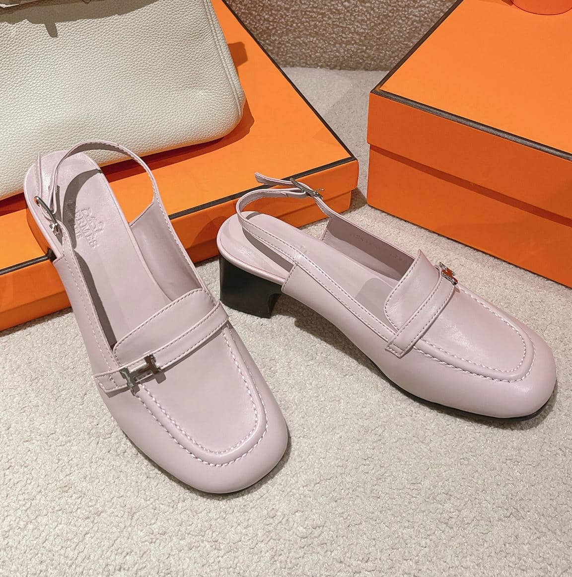 Hermès loafer slingback-2